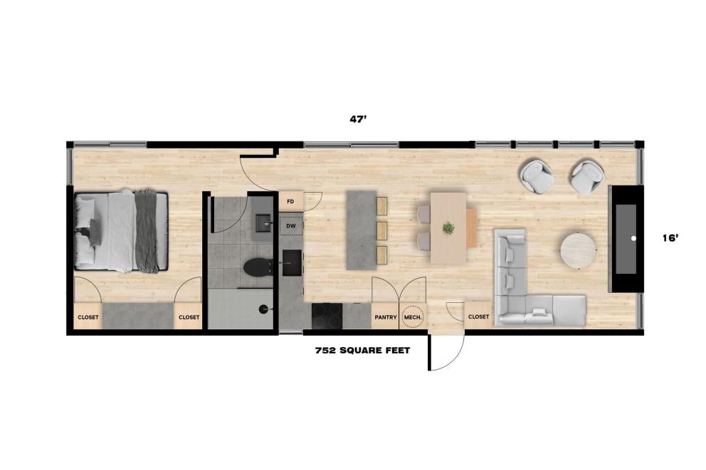 Skali and Sitka Floorplan